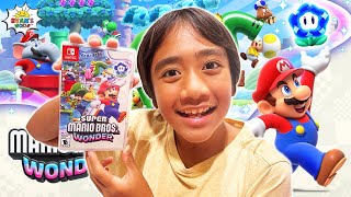 Ryans Magical Day with Super Mario Bros Wonder [upl. by Amikat]