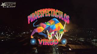 PIROESPECTACULOS VIRGO feria de la pirotecnia 2019 Xiutetelco Puebla [upl. by Rhpotsirhc]