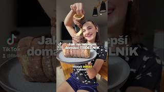 trdelnik recept recipe minivlog fallrecipe czec czechgirl kynutetesto [upl. by Cassady589]