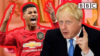 Does Marcus Rashford care more about children going hungry than most MPs  Question Time  BBC [upl. by Stralka]