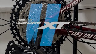 Shimano Deore XT  Specialized Chisel [upl. by Lebbie32]