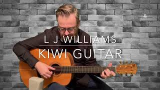 L J Williams Kiwi Guitar from Taraire Wood at GuitarGalcom [upl. by Ronny]