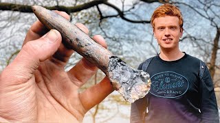 How We FOUND An Iridescent Belemnite Fossil Squid 🦑  Fossil Hunter [upl. by Thorsten]