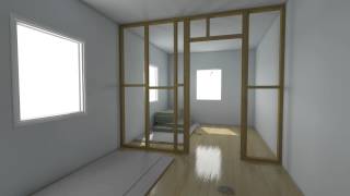 Build a partition wall in less than 30 seconds [upl. by Ggerc]