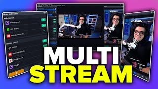 HACER MULTISTREAM NUNCA FUE MAS SENCILLO AITUM PLUGIN TUTORIAL [upl. by Wilburn]