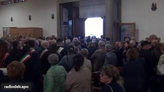 Funerali del sindaco di Corsano Dott Biagio Raona [upl. by Messere]