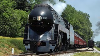 Norfolk amp Western 611 The Great Norfolk amp Western Finale 4K [upl. by Hares]