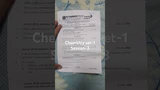 Chemistry set1 session3 Phase2 [upl. by Niarda673]