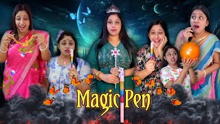 Magic Pen ✨🖊️😱 banglanatok magicpen shortfilm onscreenboumaa [upl. by Farhsa]