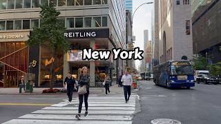 Walking Billionaires Row New York  Manhattan Virtual Travel Video [upl. by Anilok]