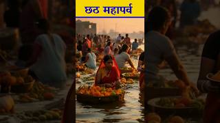 Chhath Puja  छठ एक महापर्व है  Chhath Puja is biggest festival of Bihar  vedik festival shorts [upl. by Leagiba615]