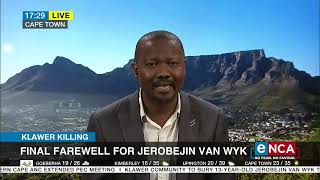 Klawer Killing  Final farewell for Jerobejin van Wyk [upl. by Adnauq]