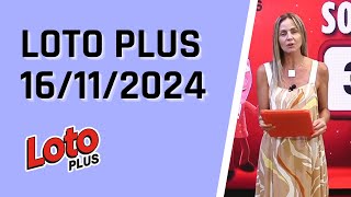 Loto plus en vivo 16112024  Resultados del sorteo Loto Plus del Sábado 16 de Noviembre del 2024 [upl. by Arno]