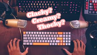 Keyboard Gamen Titan Elite Mod Tanpa Ganti Part Outemu Red Switch Clacky Creamy atau Thocky ASMR [upl. by Fablan439]