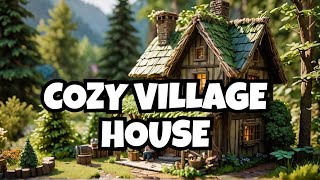 Valheim How To Build A Cozy Village House 1 [upl. by Tenner124]