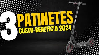 3 Melhores Patinetes Elétricos de 2024 Ideal para Você [upl. by Litta]