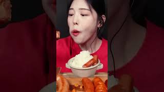 Savor the Crunch ASMR Mukbang with Big Frankfurters and Vienna Sausage [upl. by Hael]