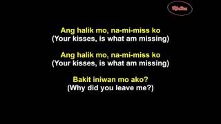 Aegis  Halik with Lyrics in Filipino and EnglishTranslation [upl. by Swanson]