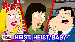 Stan Francine and Roger Plan a Grocery Store Bank Heist Clip  American Dad  TBS [upl. by Dnomyad]