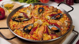 Comment faire la paella à la maison recette facile et rapide [upl. by Hanako]