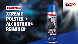 Anwendung SONAX XTREME Polster  Alcantara® Reiniger [upl. by Kappenne]