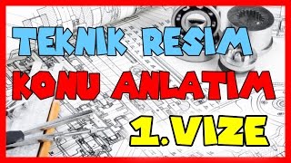 Teknik Resim Dersi Konu Anlatımı  Yıldız Teknik Üniversitesi [upl. by Nowed772]