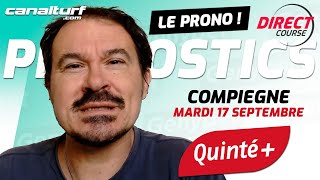 Pronostic Quinté et des courses PMU du Mardi 17 septembre 2024  En partenariat avec GenybetTurf [upl. by Onitselec]