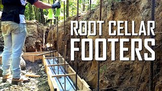 Root cellar footers  building off grid  E131 [upl. by Adneral]