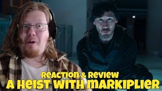 A Heist With Markiplier  Part 1 REACTION amp REVIEW [upl. by Giglio]