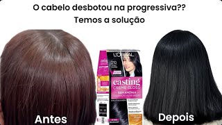 Pode pintar o cabelo no mesmo dia da progressiva [upl. by Anigroeg]