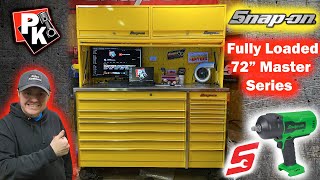 Fully Loaded Snap On Toolbox Tour  72quot Snap On Master Series Toolbox snapon toolboxtour tools [upl. by Novihs852]