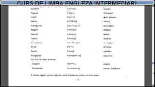 Curs de limba Engleza nivel intermediar temavocabular  Lectia 2 [upl. by Anifled]