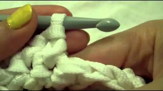 TUTORIAL PORTA TELEFONO FETTUCCIA UNCINETTOribbon crochet tutorial [upl. by Carola466]