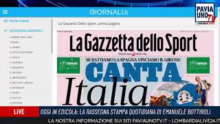 OGGI IN EDICOLA  20 GIUGNO 2024 [upl. by Ardnaik]