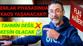 EV SAHİPLERİNE KÖTÜ HABER⛔HAZIR OLUN👎🏻 Emlak ta Araç Piyasası Gibi Alt Üst Olacak❓ [upl. by Eydie]