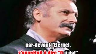 Karaoké Georges Brassens  Tonton Nestor [upl. by Anelhtac]