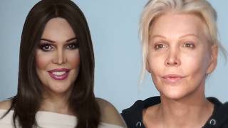 Iris MittenaereMiss France 2016Miss Univers 2016 Drag Makeup Transformation Ludivine Valandro [upl. by Ashien]