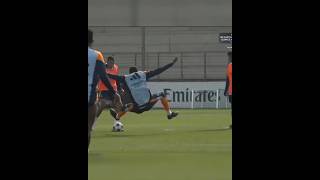 Rudigers outrageous tackle in training [upl. by Eisen511]