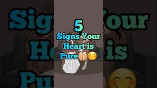 5 signs your heart is pure shorts islam muslim islamicstatus shortvideo [upl. by Trixi749]