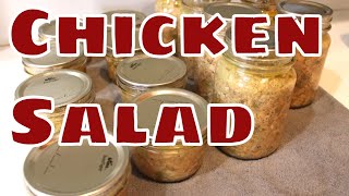 Home Canned Chicken Salad With Lindas Pantry [upl. by Evelunn]