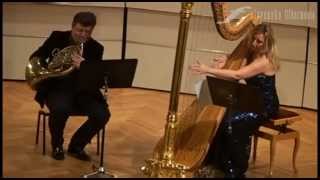 Radek Baborák  horn · Jana Boušková  harp · Bernard Andrès  Chants ďarrieresaison [upl. by Aramahs467]