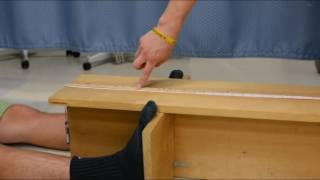 ACSM Sit and Reach Test [upl. by Aisilef573]