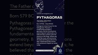 Pythagoras the father of numbers [upl. by Raman]