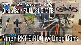 Niner RKT 9 RDO w Drop Bars  Bikes We Build amp Ride  Drop Bar Mountain Bikes [upl. by Earaj]