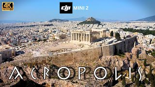 4K The ancient marvel Acropolis of Athens  Dji Mini 2 drone  Ακροπολη Αθηνα [upl. by Leticia551]