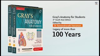 Gray’s Anatomy for Students 3rd South Asia Edition TwoVolume Set by Dr Raveendranath Veeramani [upl. by Retsel]