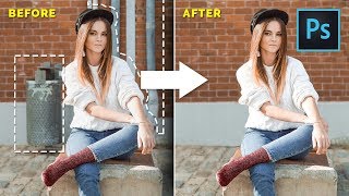 How To Remove ANYTHING From a Photo in Photoshop [upl. by Lebasy151]