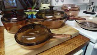 Visions Cookware Almost 5 Years Update  How Long to Heat Up Test [upl. by Orling]