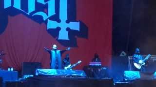 Ghost Live Mexico 2013 quotInfestissumam  Per Aspera Ad Inferiquot [upl. by Llerrem]