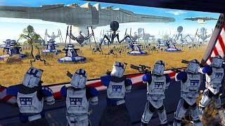 I built Largest Clone Wars TRENCH FORTRESS Ever and INVADED IT  Men of War Star Wars Mod [upl. by Yecniuq182]